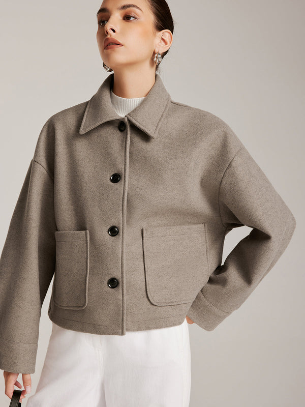 Göğüslü Vardiyalı Polo Ceket